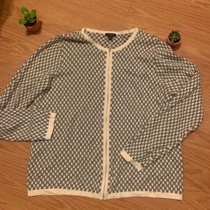 Ann Taylor zip up sweater